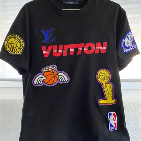 louis vuitton gradient t shirt|louis vuitton nba t shirt.